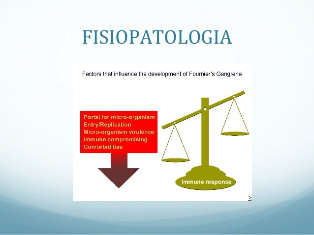 gangrena de fournier fisiopatologia
